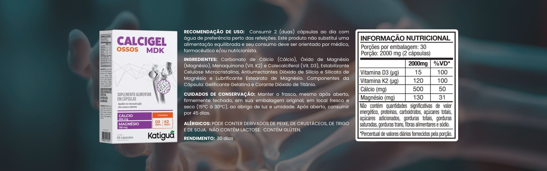 Tabela Nutricional