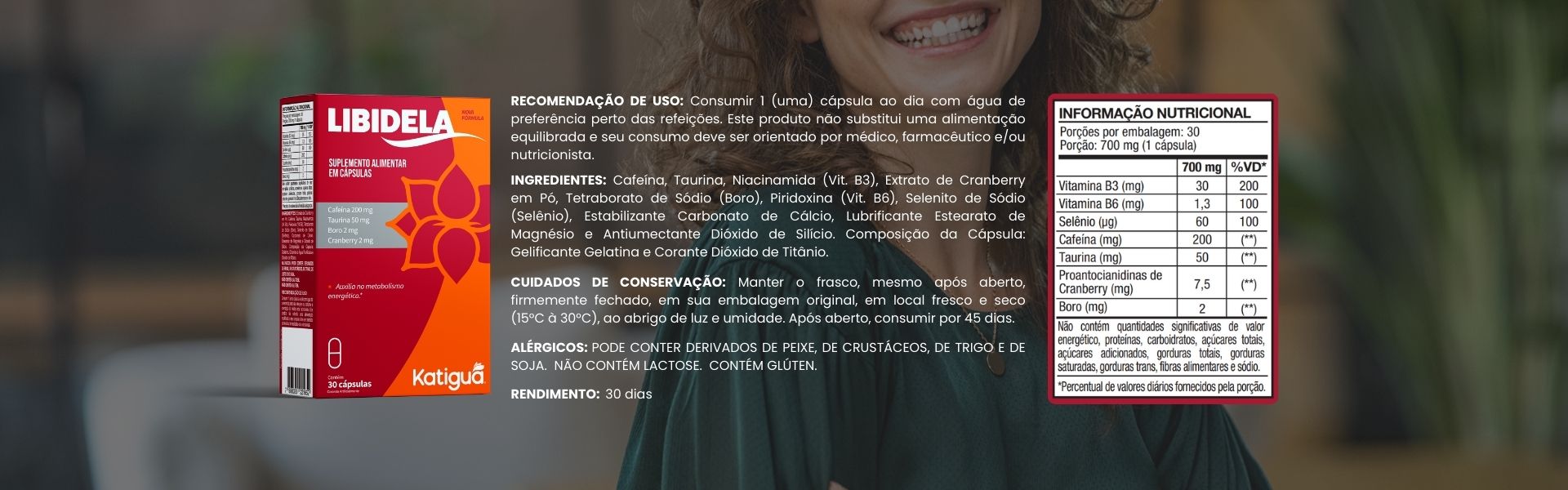 Tabela Nutricional