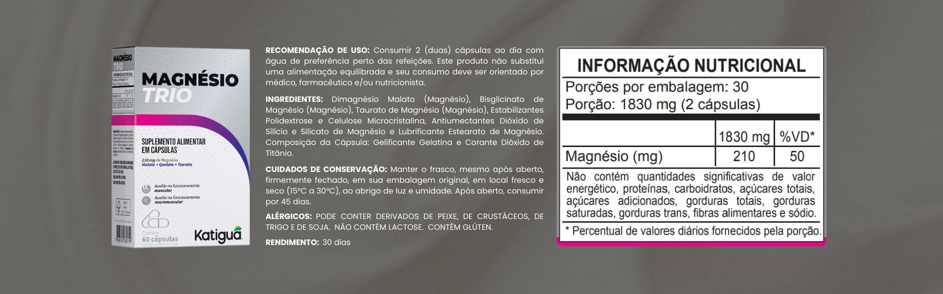 Tabela Nutricional