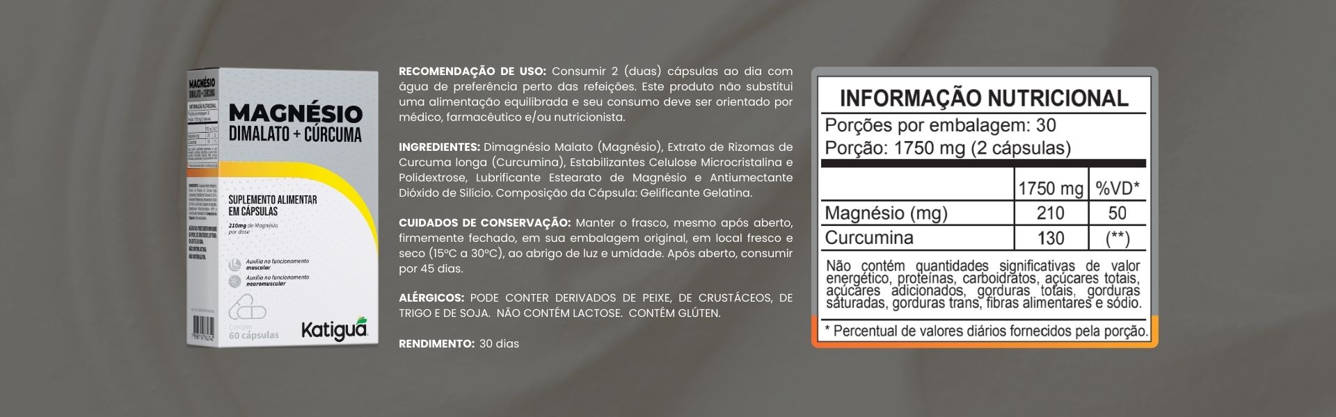 Tabela Nutricional