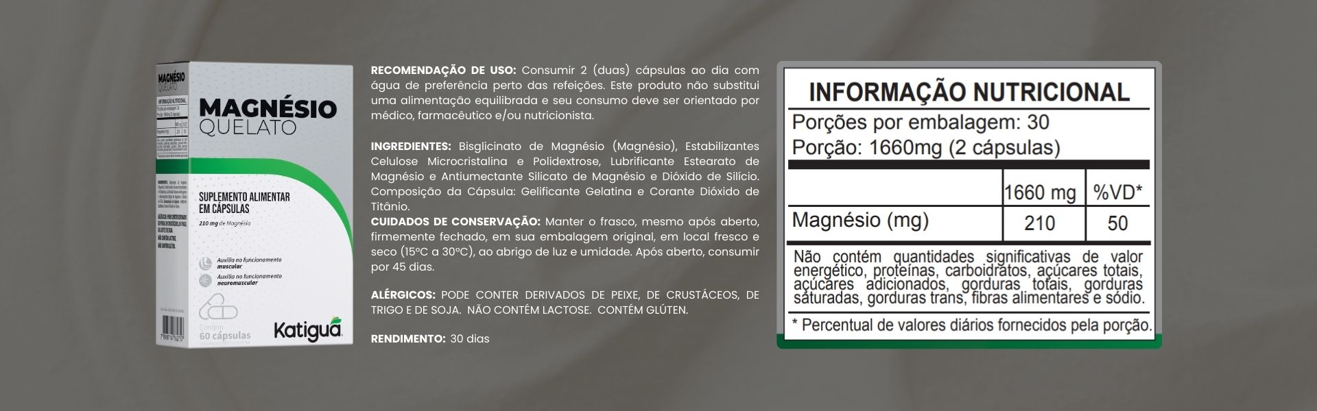 Tabela Nutricional