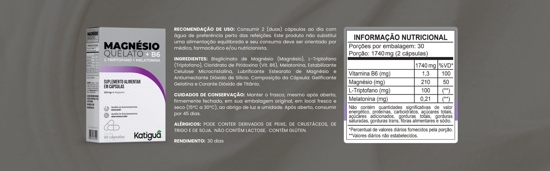 Tabela Nutricional