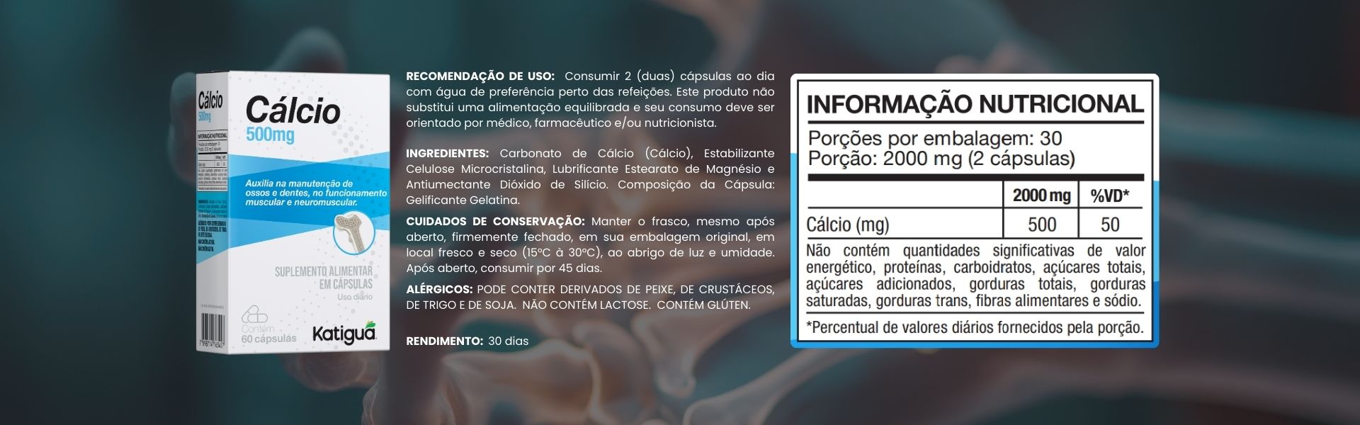 Tabela Nutricional