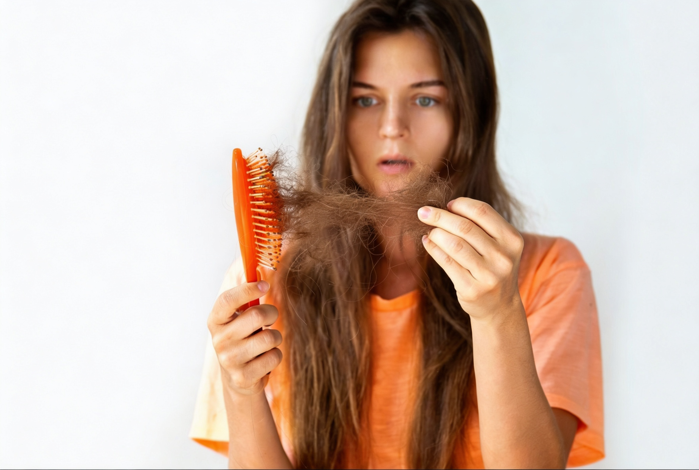 Queda de cabelo em mulheres